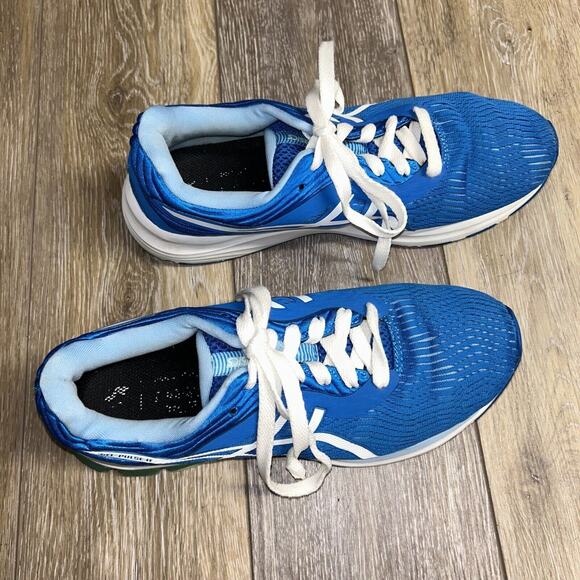 ASICS Women's Size 10 Gel-Pulse 11 Directoire Blue White Running Shoes 1012A467 - Picture 3 of 12